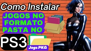 📑Como instalar jogos no Formato Pasta no PS3 🗂️ [upl. by Arteid]