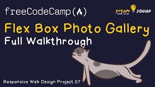FreeCodeCamp  Responsive Web Design  CSS Flex Box Photo App [upl. by Trebo54]