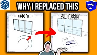 I REPLACED the SketchUp Offset Tool  Heres Why You Should Too [upl. by Cyndia668]