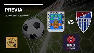 Previa SD Tarazona  Gimnástica Segoviana  J12 1ª Federación [upl. by Bilicki235]