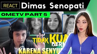 Reacting to Dimas Senopati  SINGING ON OME TV  PART 5  HES BACK [upl. by Assyral582]