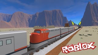 ROBLOX Train Crashes and Derailments [upl. by Keriann630]