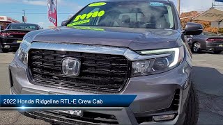 2022 Honda Ridgeline RTLE Crew Cab Hanford Visalia Porterville Lemoore Tulare [upl. by Ernestus581]