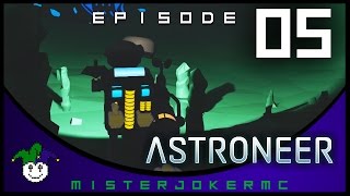 Astroneer Gameplay  05  Astroneer What is the gas geyser do underground [upl. by Archibaldo86]