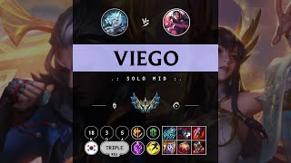 Viego Mid vs Irelia  KR Challenger Patch 1411 [upl. by Ettenoj]