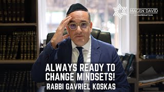 Rabbi Gavriel Koskas  Always ready to change mindsets [upl. by Semadar]