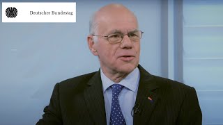 Norbert Lammert Abschied nach 37 Jahren im Bundestag [upl. by Atiekahs]