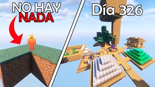 SOBREVIVÍ en UN SKYBLOCK VACIO en MINECRAFT HARDCORE [upl. by Anerual]