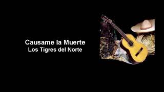 Causame la Muerte  Los Tigres del Norte Letra [upl. by Illa]