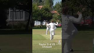 CACC NOTTINGHAM Paylor vs Chilwell cricket cricketlover nottingham cricketnation [upl. by Hallagan977]