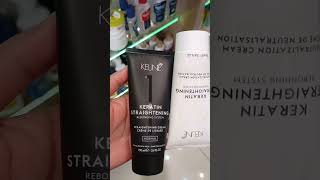 KEUNE No 1 Keratin Rebonding system at homewaoooobest shortsutubeshorts [upl. by Roux]