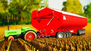 Le plus petit Tracteur VS La plus grosse Remorque Farming Simulator 19 [upl. by Alehcim]