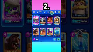 Mejores mazos para arena 10 😈 clashroyale mejoresmazos [upl. by Gowon]