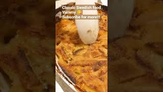 Classic Swedish Food  Super Easy Very Delicious Janssons Frestelse  Janssons Temptation shorts [upl. by Ecirtac]