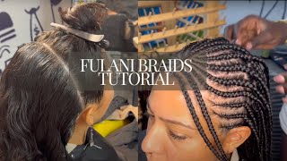 FULANI BRAIDS FINSHED [upl. by Hertzog]