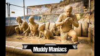 XLETIX Challenge Hindernis Muddy Maniacs [upl. by Keen]