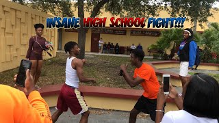 Biggest High School Fight Of 2019 [upl. by Nannoc]