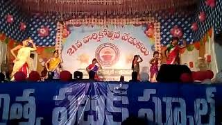 Rangamma Mangamma Dance by Aditya EM School Bhimavaram [upl. by Keller]