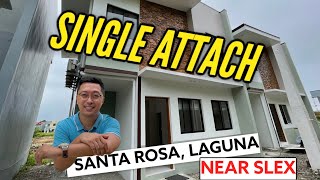 House Tour  60  Single Attached House amp Lot in Santa Rosa Laguna near BGC MAKATI  Araya Park [upl. by Hose]