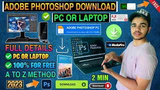 📷 ADOBE PHOTOSHOP DOWNLOAD  HOW TO DOWNLOAD ADOBE PHOTOSHOP  ADOBE PHOTOSHOP DOWNLOAD PC OR LAPTOP [upl. by Terina]