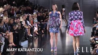 MARY KATRANTZOU SS 2014 collection [upl. by Fem368]