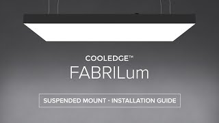 Cooledge FABRILum 4x4 Suspended Installation Guide v1 [upl. by Atonsah]