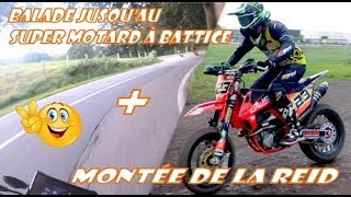 Balade  Supermotard à Battice 2017  montée de La Reid  DUKE 390 2017 [upl. by Xilef73]