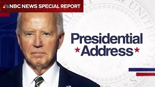 Special report Biden addresses nation after stepping out of 2024 race [upl. by Bowra47]