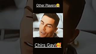 Other Players Vs Chris Gayle cricket viralshort youtube [upl. by Blatman]