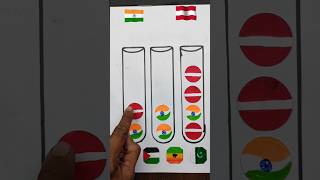 Jai Hind ❤️ Jai Bharat 🇮🇳 independenceday flagpainting republicday 15august 26january shorts [upl. by Lamoureux825]