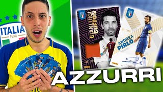 ⚽️🇮🇹AZZURRI ADRENALYN XL 2024  Autografo o Memorabilia UNBOXING 50 PACK [upl. by Chladek877]