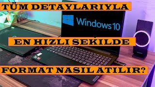 En Hızlı Şekilde Format Nasıl Atılır Windows Nasıl Etkinleştirilir [upl. by Acissaj]