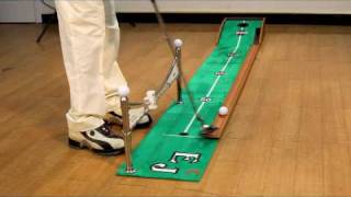 Dr Putter  Achieving perfect pendulum putting stroke [upl. by Aiynat]