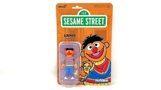 Super7 Sesame Street Ernie With Rubber Ducky ReAction Figure Review [upl. by Schenck200]