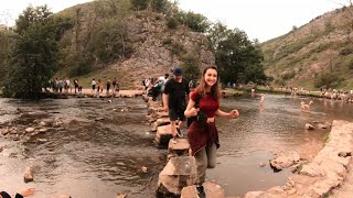 Dovedale Stepping Stones  Peak District in England  4K [upl. by Emmey]