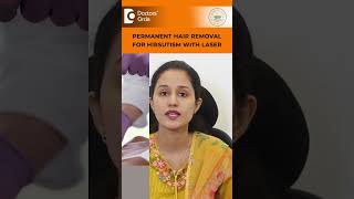 Excess body hair in Women  Hirsutism Permanent Laser Hair Removal DrAbhijna Rai  Doctors Circle [upl. by Michaella]