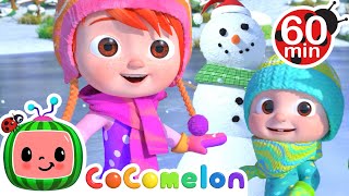 Winter Song Fun in the Snow  CoComelon  Moonbug Kids  Winter Wonderland [upl. by Ahusoj686]