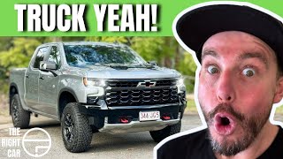 Chevrolet Silverado 1500 review  2024 ZR2 4x4 dual cab pickup truck test [upl. by Faye91]