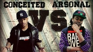 GTN Rap BattleConceited vs Arsonal Full Battle [upl. by Michal]