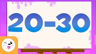 Guess the number from 20 to 30  Educational video to learn the numbers [upl. by Xuerd]