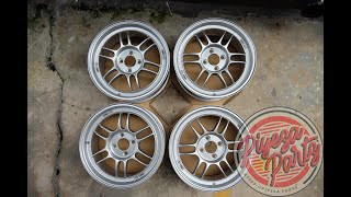 Bnew Enkei RPF1 Silver Piyesa Parts [upl. by Michaelina]