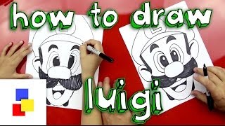 How To Draw Luigi [upl. by Trev182]