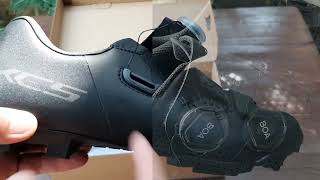 SHIMANO XC502 mtb cycling shoes unboxing [upl. by Ramel]