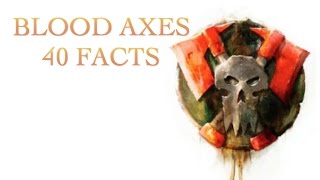 40 Facts and Lore about Blood Axes Ork Klan Warhammer 40k [upl. by Hicks]