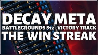 How I got 18 Win Streak for the first time in Battlegrounds  Victory Track  S12 [upl. by Eiuqnom]