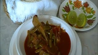 Espinazo de cerdo en mole de masaRecetasdeLuzMa [upl. by Aisatan]