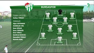 ÖZET U19 GELİŞİM LİGİ 13 HAFTA Tuzlaspor 02 Bursaspor [upl. by Zerla190]