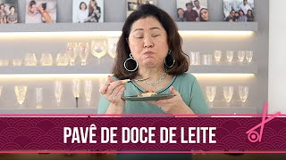 PAVÊ DE DOCE DE LEITE que não vai ao fogo e SUPER FÁCIL de fazer [upl. by Initof]