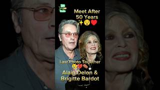 Alain Delon and Brigitte Bardot Together Again After Half a Century alaindelon brigittebardot [upl. by Donata36]