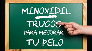 MINOXIDIL  TRUCOS para MEJORAR tu PELO explicado por médico [upl. by Anissa]